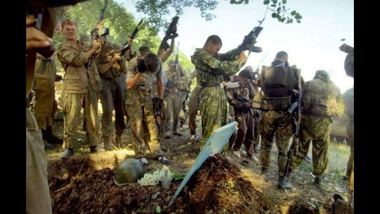 Погибшие в Чечне солдаты 1995