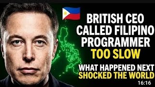 BRITISH CEO BULLIED FILIPINO PROGRAMMER HAPPENED NEXT SHOCKED THE WORLD