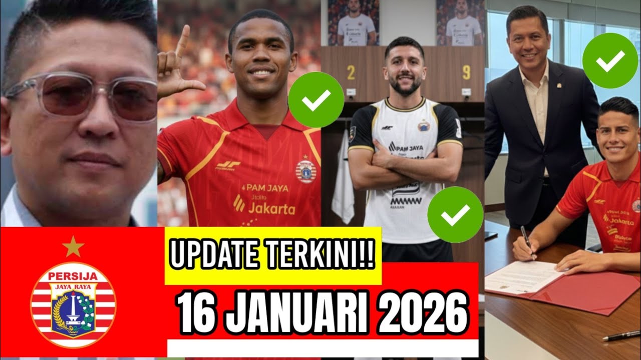 BERITA PERSIJA HARI INI JUM'AT 16 JANUARI 2026