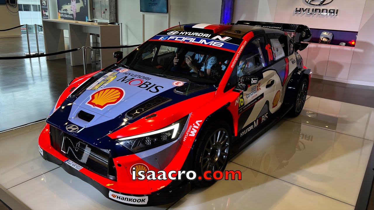 Presentación Hyundai i20 Rally1 WRC Islas Canarias 2025