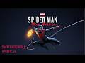 Spider-Man Miles Morales Gameplay Part:1🔥 Insane Swinging & Epic Combat | #marvel #spiderman #sony