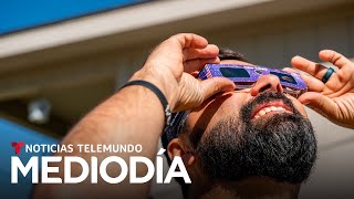 Estas son las recomendaciones para cuidar sus ojos durante el eclipse | Noticias Telemundo