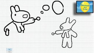 Gaspard And Lisa - How To Draw Gaspard And Lisa - Video -- Easy Drawing For Kids