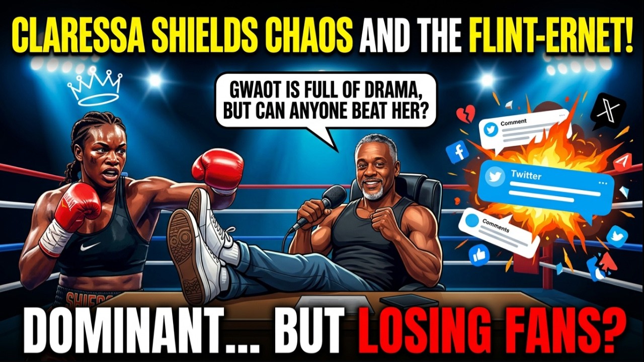 FLINTERNET & GWOATEES! Claressa Shields: Boxing Genius? Will she lose? From Trauma to Champion.