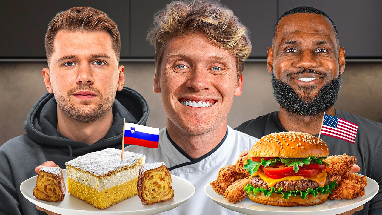 We Tried EVERY NBA Country's Food!