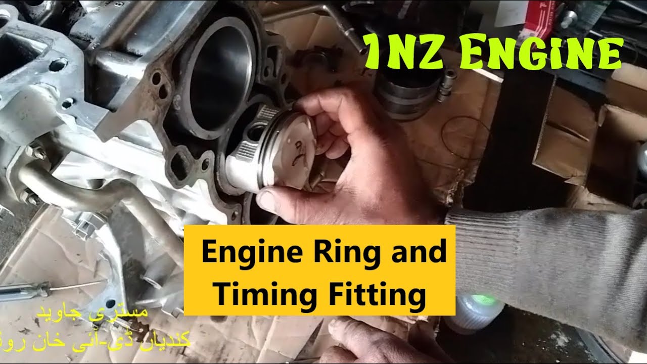 1NZ Engine, Toyota Corolla, Engine Ring and Timing Fitting Complete ...