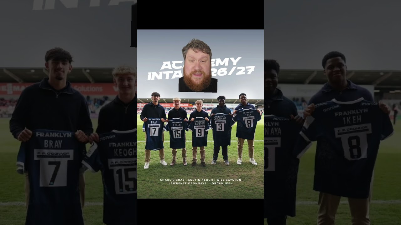 Sale Sharks ACADEMY INTAKE 26/27