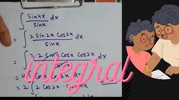 integral| integral of (sin4x)/(sinx)|  Esh Mathematics