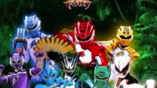 Vignette de la vidéo "Power Rangers Jungle Fury - Theme Song"