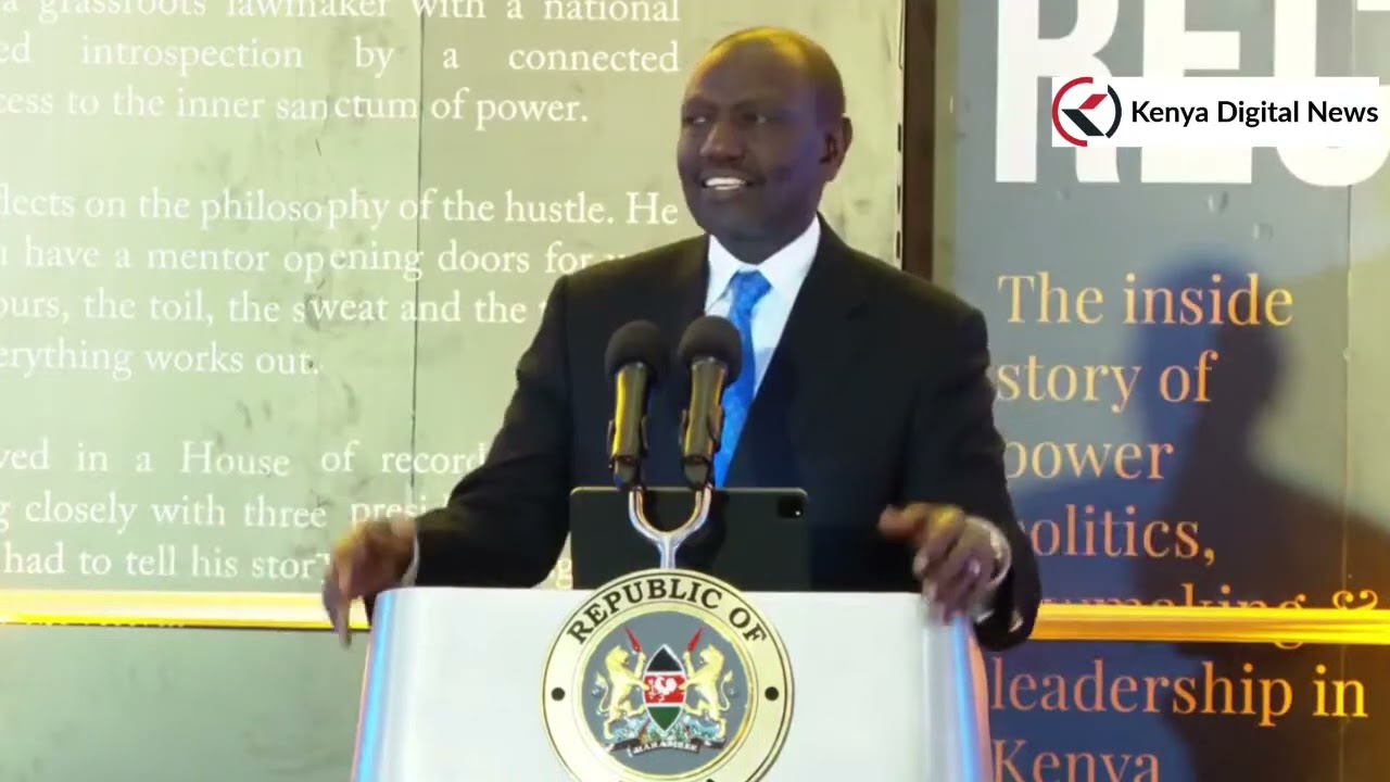 'BEING FRIENDS WITH ADEN DUALE IS NOT EASY!' PRESIDENT RUTO AT DUALE BOOK LAUNCH!!