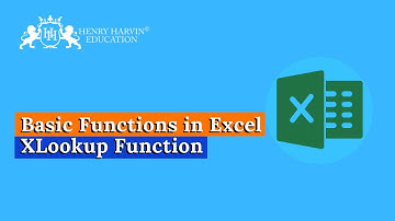 Basic Functions - XLookup Function | MS Excel Tutorials for Beginners | @henryharvin