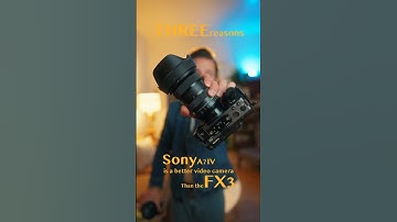 3 Reasons the A7IV is better than the FX3 #sonycamera #fx3 #a7iv