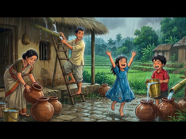 Monsoon Village Life, an AI film by Magic Moonlight