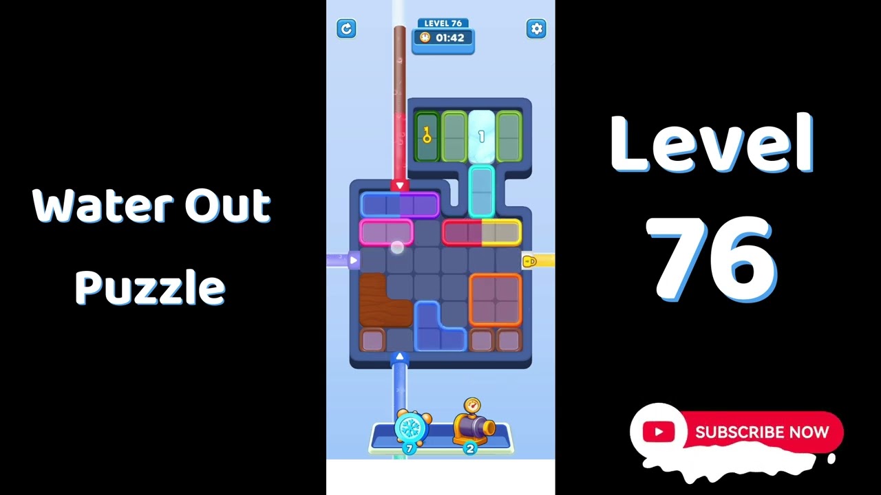 Water Out Puzzle Level 76 Walkthrough 💧 | Step-by-Step Solution | SolutionGuruji