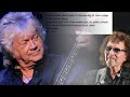 Tony Iommi Pays Tribute to John Lodge of The Moody Blues