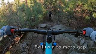 Beacon Hill Spokane, evil/twin to moto gap jump