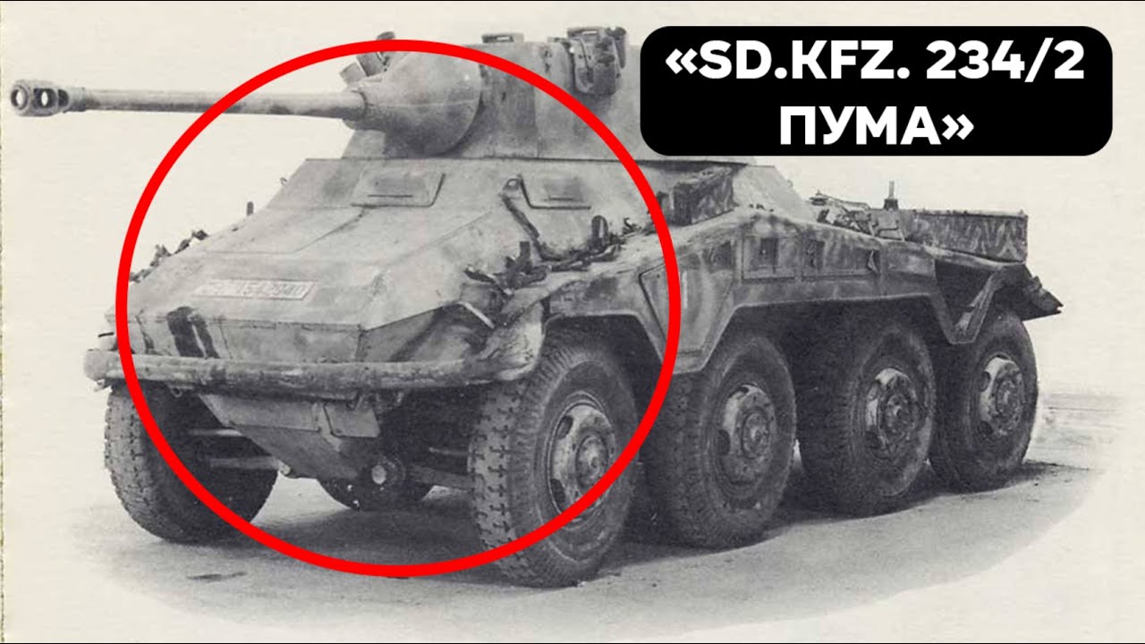 НЕМЕЦКАЯ ПУМА. Проект в который никто не верил но встречался на разных фронтах