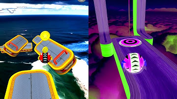 Going Balls: Reverse Night vs Normal – Ultimate Walkthrough Speedrun! (Android/iOS) #gaming