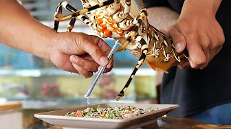 GIANT RAINBOW LOBSTER JELLY Vietnamese Street Food