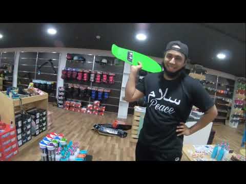 MY NEW PENNY BOARD IN SAUDI ARABIA