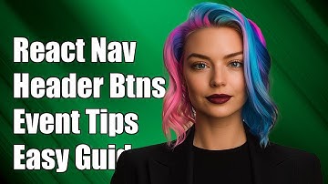 React Native Navigation: Handling Header Button Events Effectively