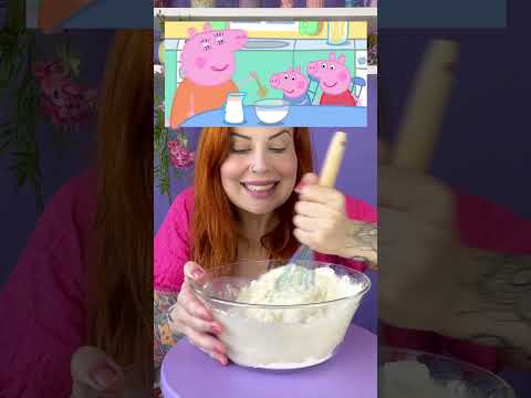 Panqueca peppa pig #receita #receitafacil #filme #roblox #comida #doces #desenho #cartoon #doce