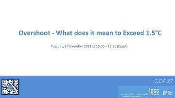 Overshoot - What does it mean to Exceed 1.5°C