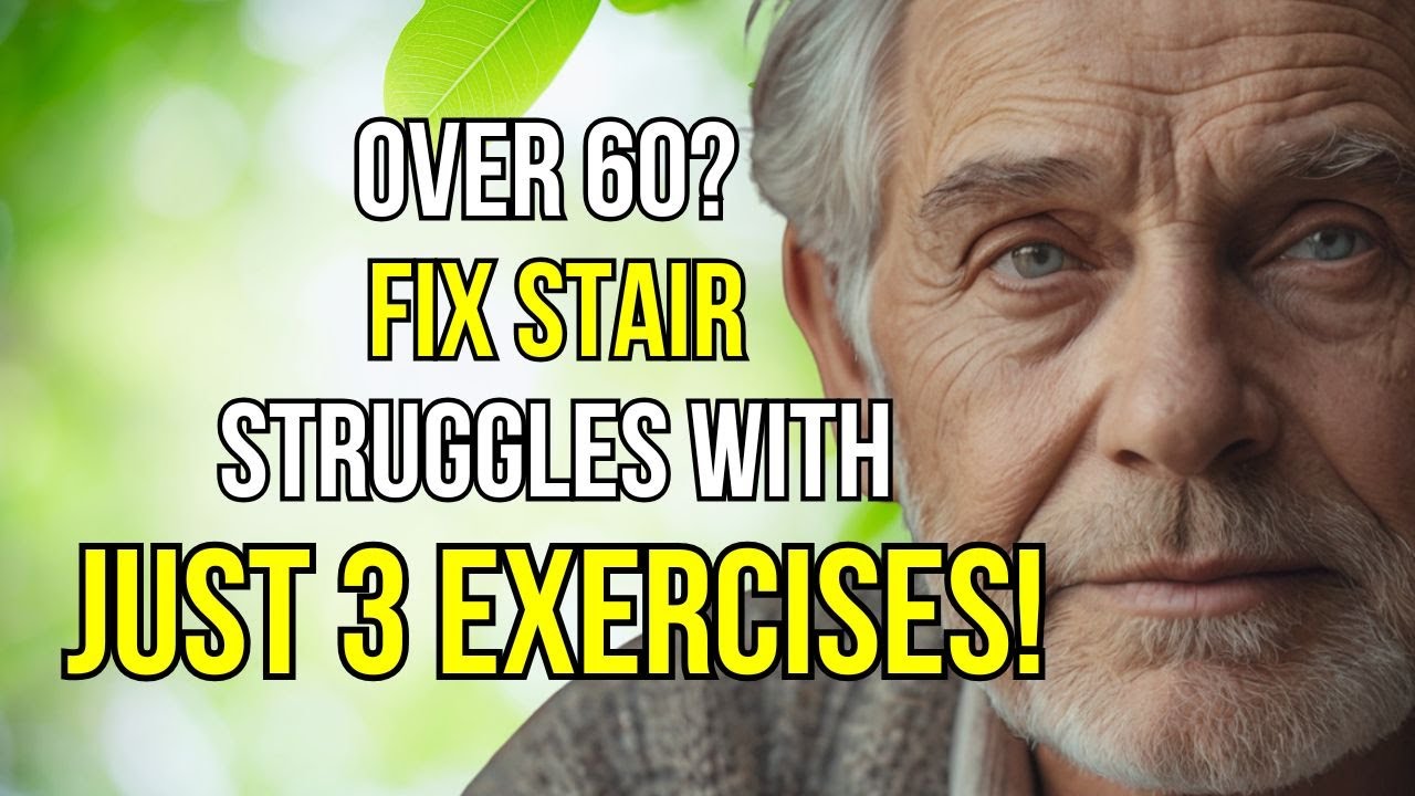 The ONLY 3 Exercises You Need to Climb Stairs Easily - Ages 60+ - YouTube