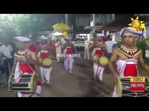 Recitation of 100,000 rain chants (Wasi Pirith) begins at Abhayaramaya Temple - Hiru News