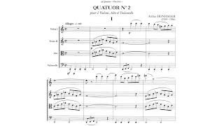 Arthur Honegger - String Quartet No. 2, H. 103