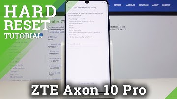 How to Hard Reset ZTE Axon 10 Pro – Hard Reset Through Settings