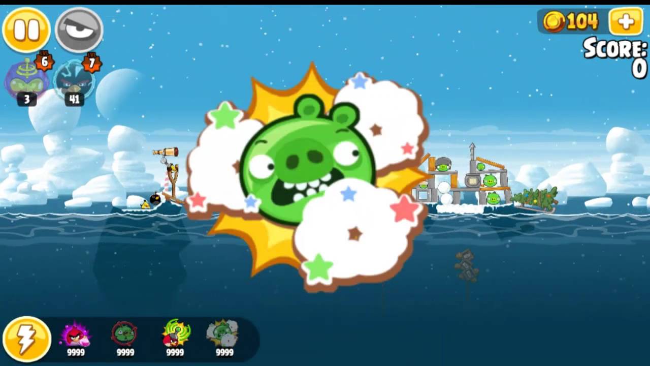 Angry Birds Seasons Arctic Eggspedition All levels