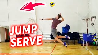 How to Jump Serve a Volleyball (Best Tutorial For Begginers)