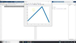Straight line in MATLAB(EASIEST WAY TO DRAW)
