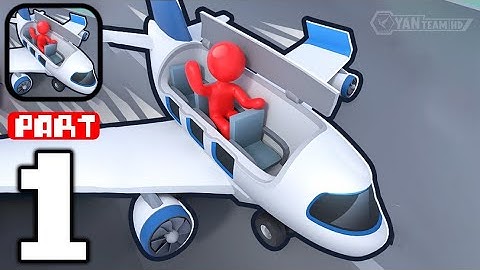 Amazing Airport - Gameplay Walkthrough Part 1 Flight Terminal Manager (iOS,Android)