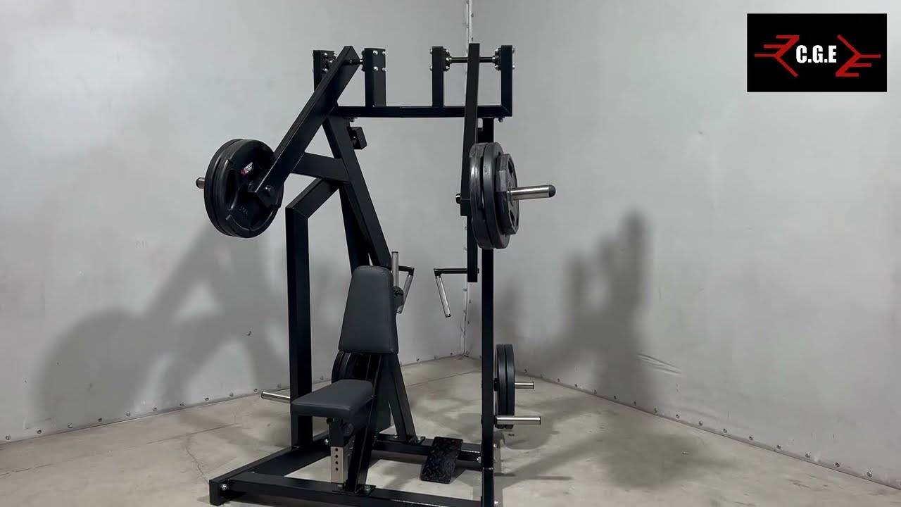 ISO Leverage Low Row Back Machine 