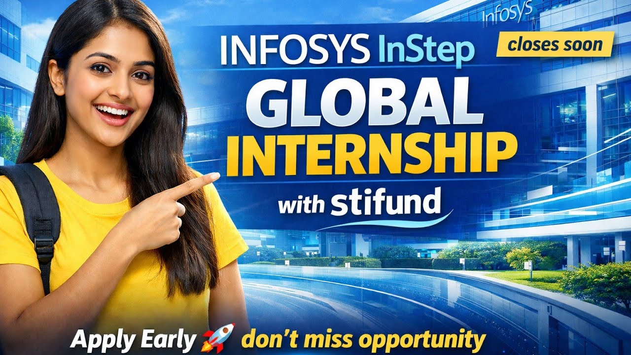 Стажировка в Infosys in-step | Глобальная программа стажировки | Скоро заканчивается | Подайте за...