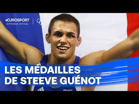 JEUX OLYMPIQUES - Les médailles de Steeve Guénot à Pékin (2008) et Londres (2012)