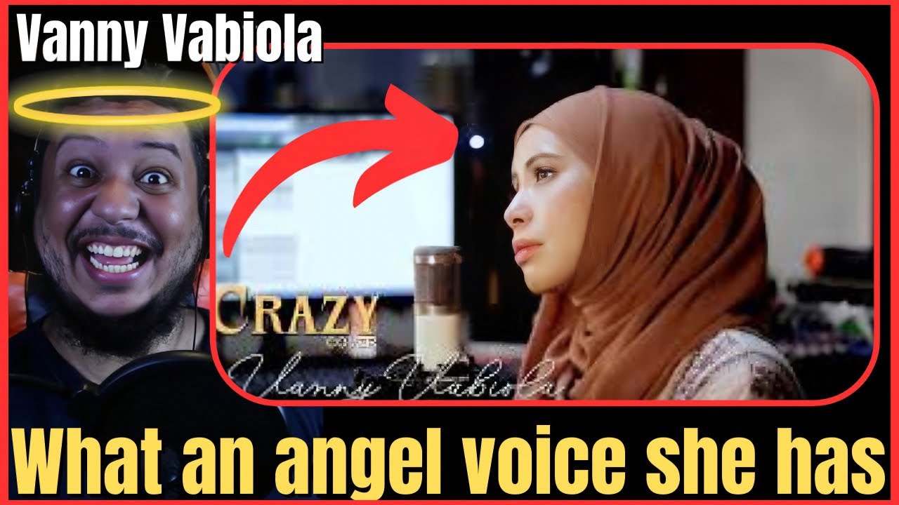VANNY VABIOLA  ( cover Crazy - Julio Iglesias)  VOCAL COACH REACTION