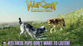 #21 Adolescent Pups... - The Storm Pack - WolfQuest Saga