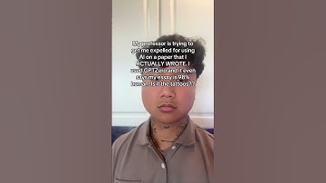 I can’t think of what else it would be #AI #chatgpt #aidetection #college #aieducation #essay