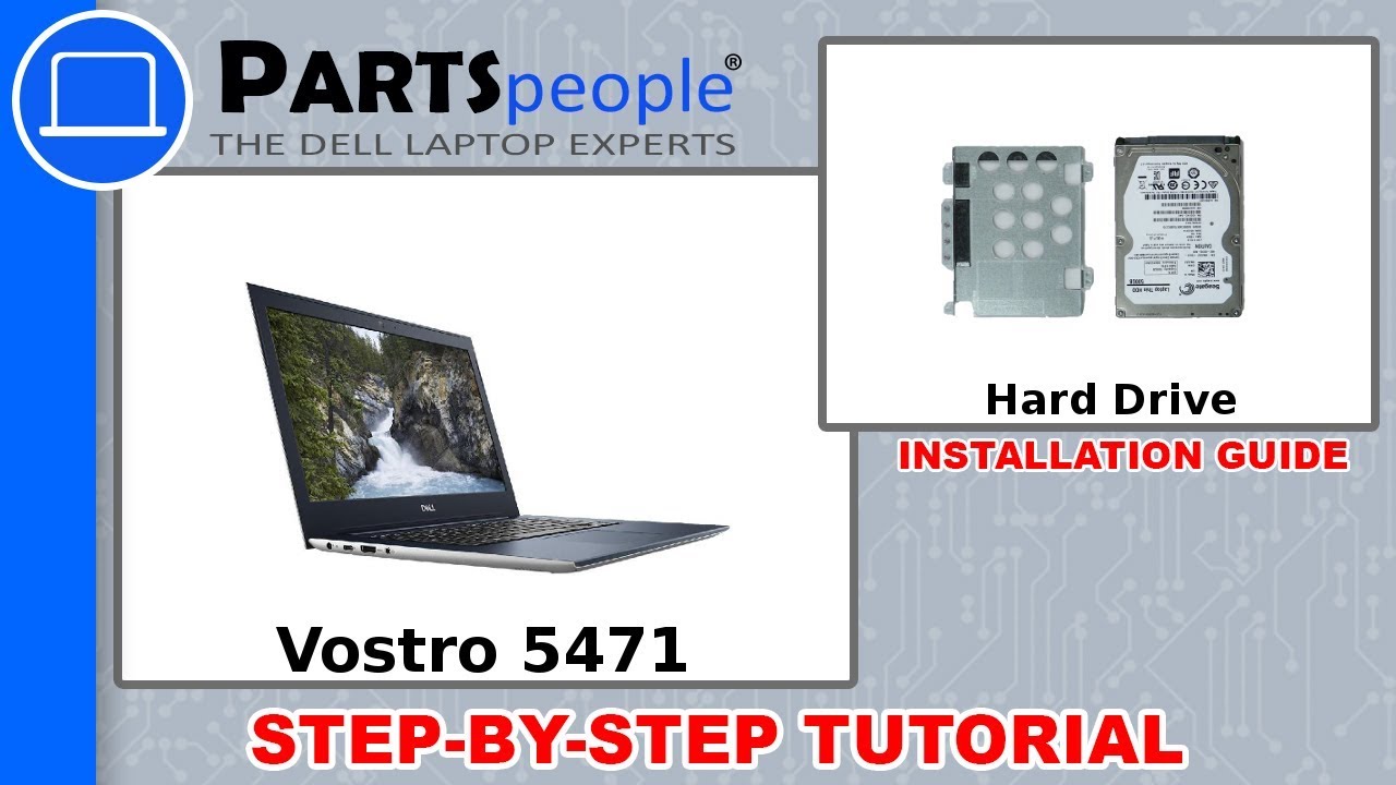 Dell Vostro 5471 (P88G001) Hard Drive & Caddy How-To Video