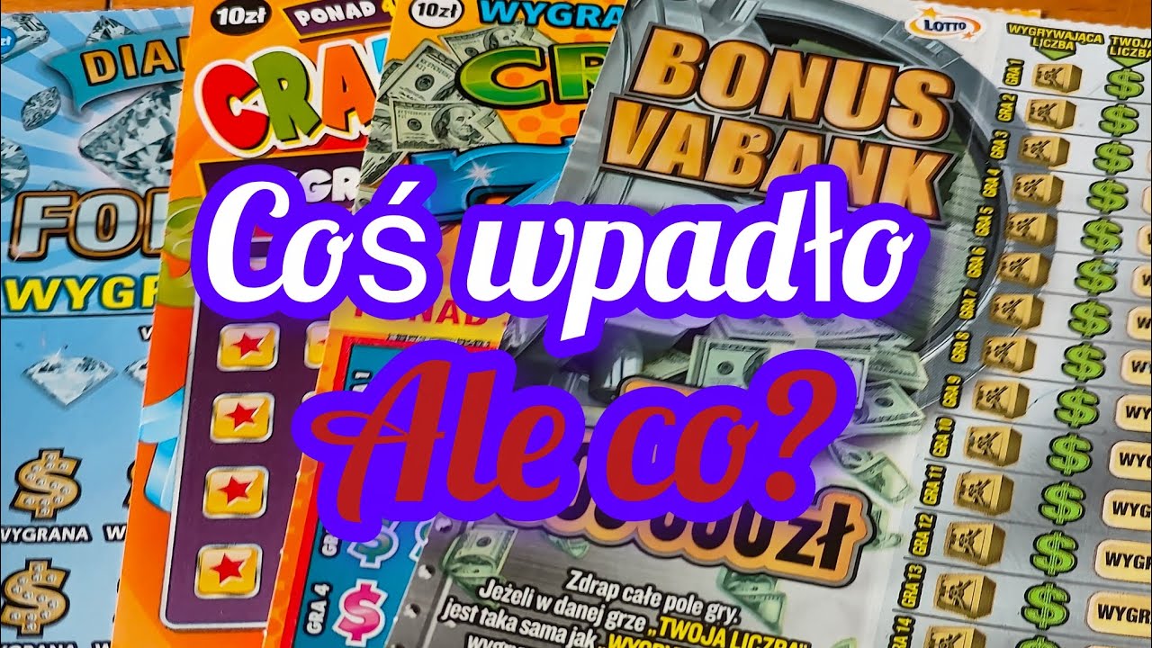 Zdrapki@- Coś wpadło ... Zdrapki za 40 zł. 😉