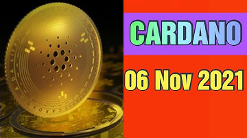 Cardano price prediction 06 nov 2021,crypto shakeel,cardano ada today latest news & forecast update