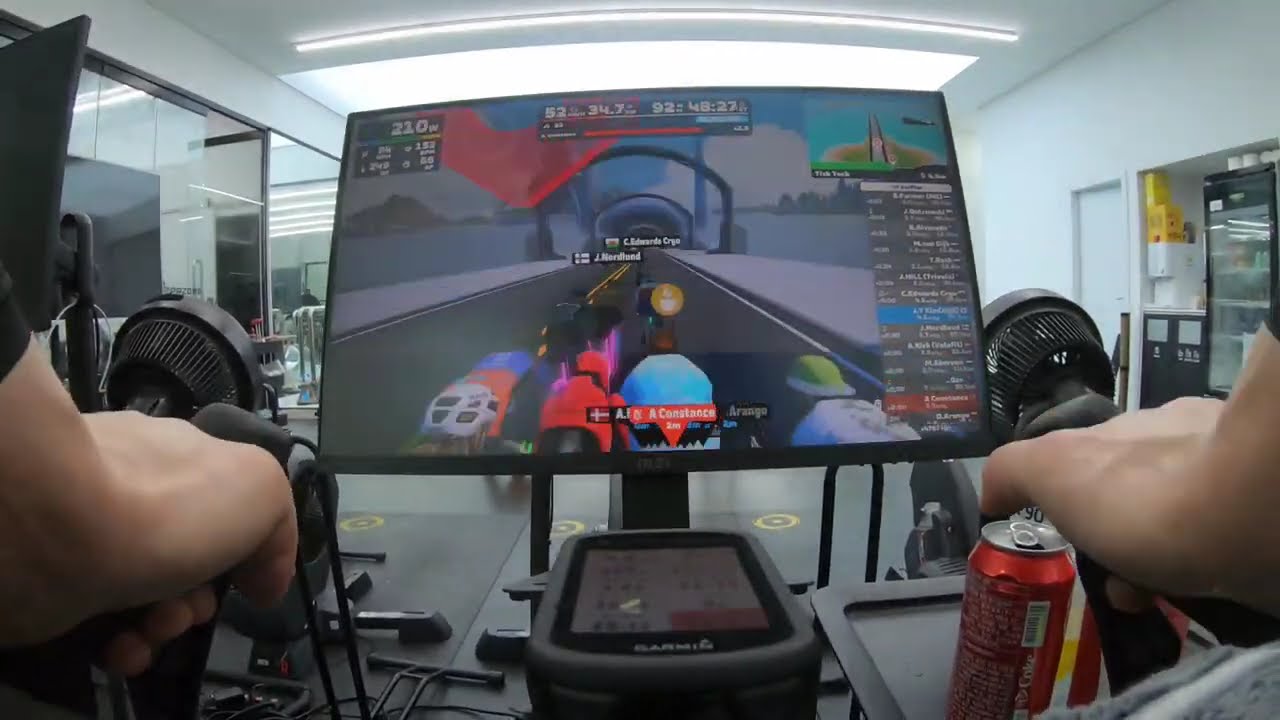 ZWIFT PACE PARTNER A GROUP 1H 30M TEMPO RIDING