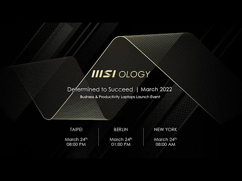 MSIology: Determined to Succeed March 2022 (4k) | MSI