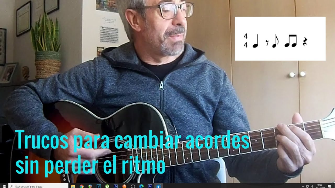 Trucos para cambiar acordes sin perder el ritmo