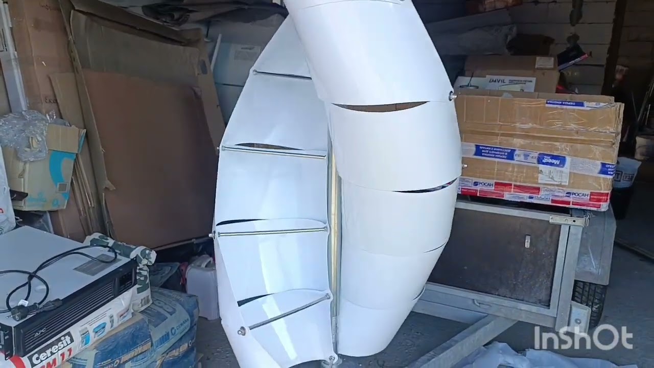 Yet another perfect wind turbine tested - vertical Savonius this time. Will it show what's promised?