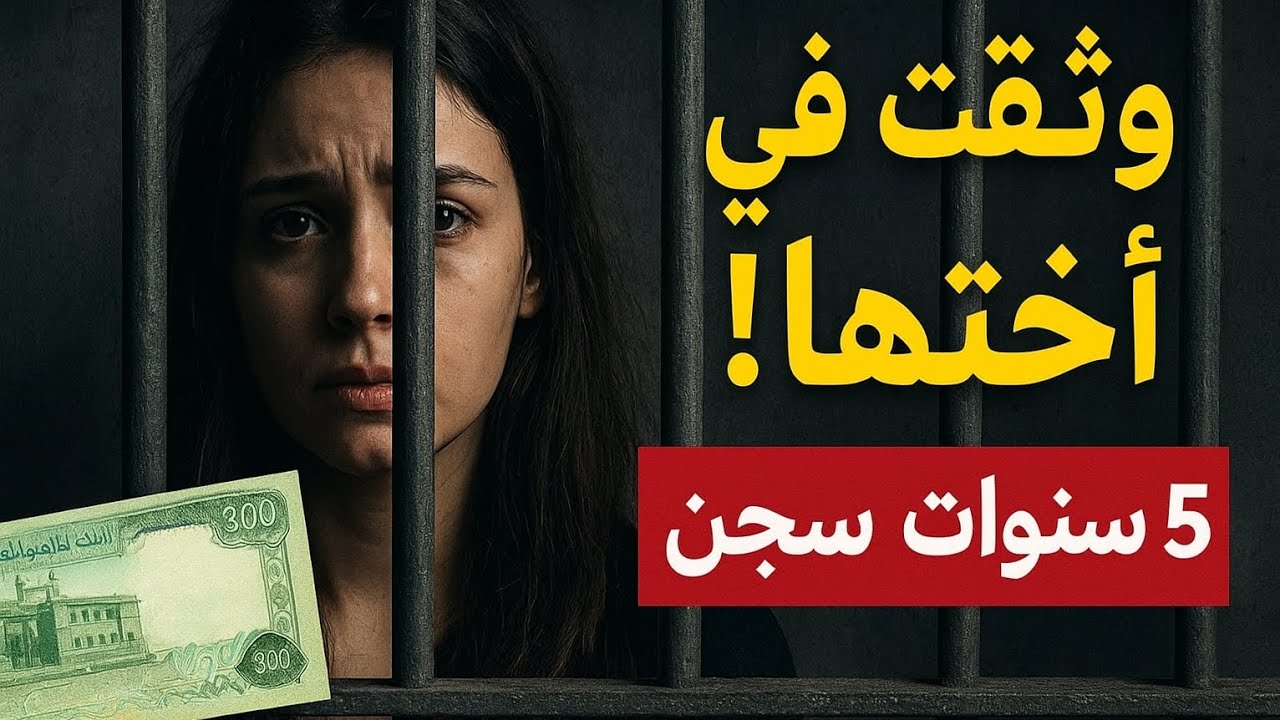  وثقت في أختها… فكان الثمن 5 سنوات سجناً بسبب 300 درهم 💔😢 . قصص مغربية واقعية 