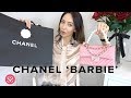 UNBOXING MY NEW BARBIE PINK CHANEL CLASSIC FLAP!!!! | AD: Contains a gifted item